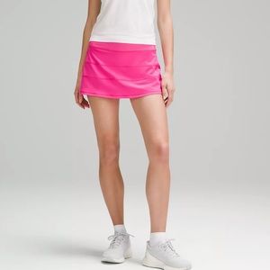 Brand: Lululemon Pace Rival Mid-Rise Skirt | Size: 4 | Color: Sonic Pink